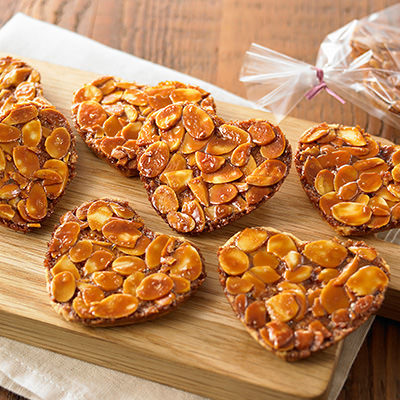 自分でつくる　ハートのフロランタン　１０個分（１０袋分）