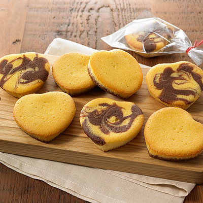 自分でつくる　ハートのチーズケーキ　１０個分（１０袋分）