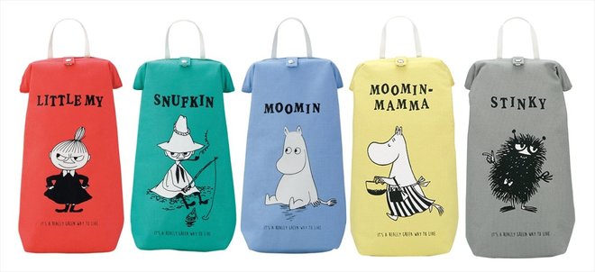 ヘミングス tirer ビニール袋ストッカー ムーミン