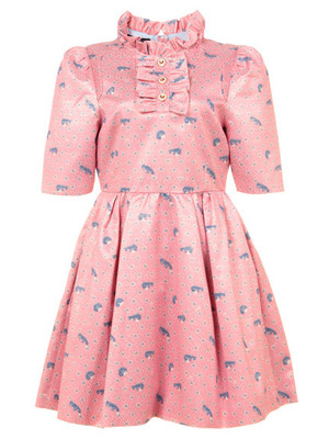 Andersen キツネプリントワンピース