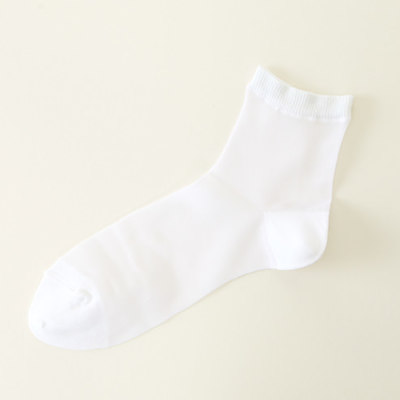 チュール無地ショートソックス