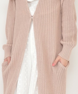 titty&Co. ロングニットカーデ