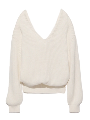 snidel (スナイデル) バックデザインニットプルオーバー