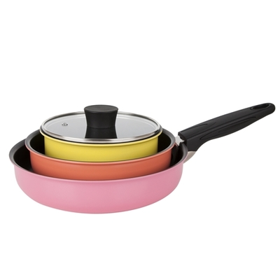 Francfranc（フランフラン）COOKWARE ピンク (3点セット)