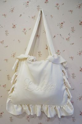 pearl pillow bag(white)