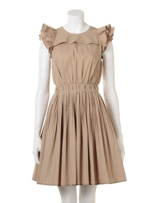 snidel(スナイデル)フリルプリーツワンピース