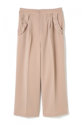 FRILL WIDE PANTS