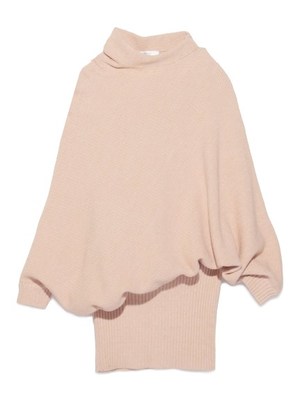 【emmi atelier】ボートネックドルマンニットワンピース