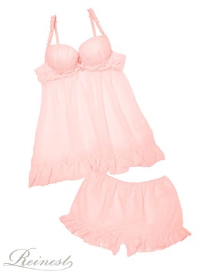 Malicieux Frill ベビードール＆ショートパンツ