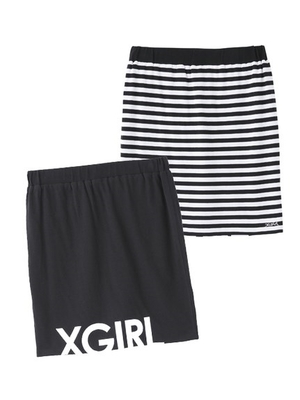 X-girl (エックスガール)  REVERSIBLE TIGHT SKIRT