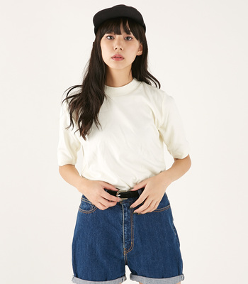 MOUSSY Middleneck plain tops