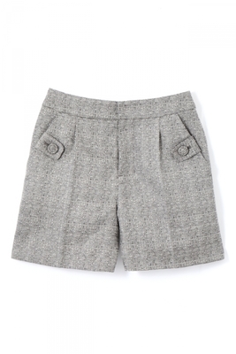 LAME COMPACT SHORT PANTS