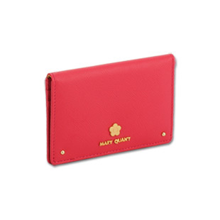 エンボスレザー  パスケース（ローズ）