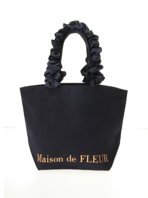 Maison de FLEUR （メゾンドフルール）フリルハンドルトート