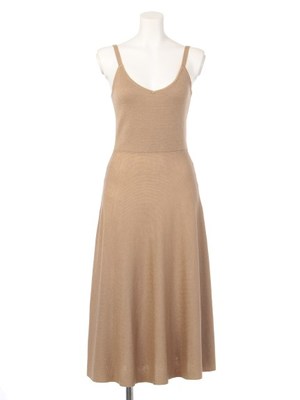 ニットキャミフレアワンピース