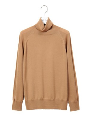 CASHWOOLタートルニットプルオーバー