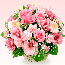 ピンクアレンジメント