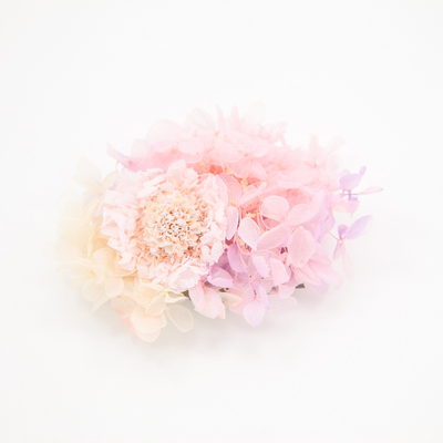 CHACO（チャコ）プリザーブドフラワーのバレッタ013