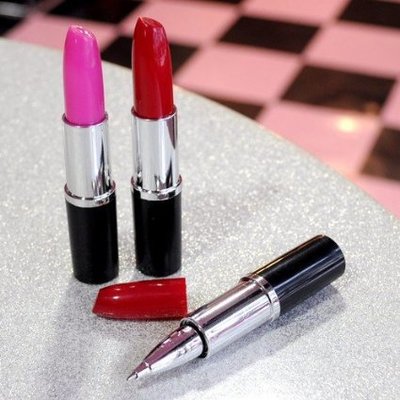 リップボールペン(口紅型ボールペン)2本セット