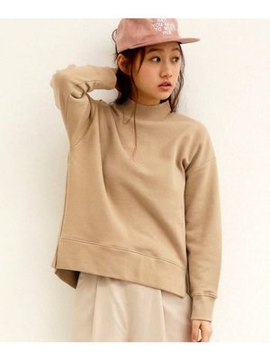 LOWRYS FARM [先行受注] スウェットハイネックプルオーバー