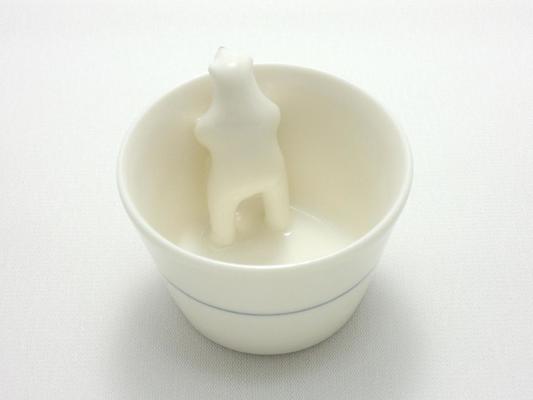 シロクマの熊五郎 お猪口１号