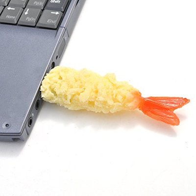PLATA ( プラタ ) 【 食品サンプル 】 おもしろ USB メモリ 8GB 【 えび天 】 