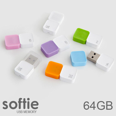 memorette softie 64GB USBフラッシュメモリー 