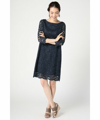 ≪2016SS 予約≫リーフレースワンピース/Spick and Span Noble