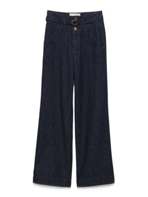 Lily Brown ワイドデニムパンツ