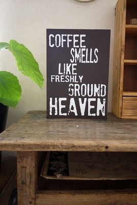 ウッデンミニサインボード