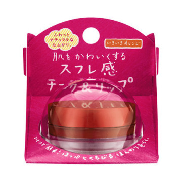 スフレ感チーク&リップ
