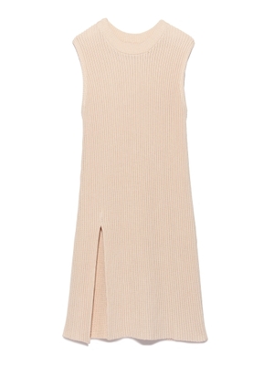 【emmi atelier】セットアップニットノースリトップス