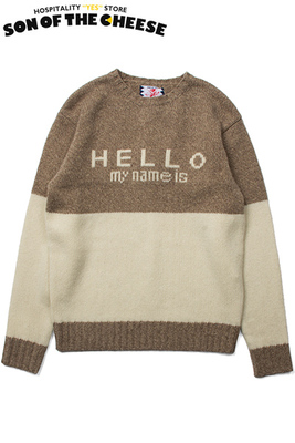 HELLO MY NAME IS/BROWN