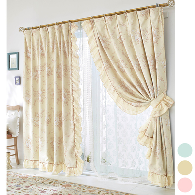 Romantic Princess（ロマンティックプリンセス）2方フリル遮光カーテンG