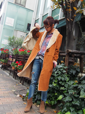 Ungrid フェイクムートンコート