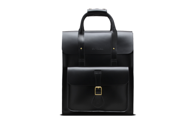 LARGE LEATHER BACKPACK