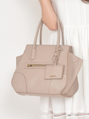 フロントジップハンドBAG