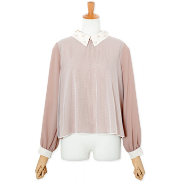 flower studs blouse ～フラワースタッズブラウス