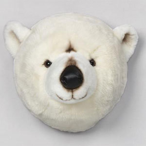 アニマルぬいぐるみへッド/シロクマさん