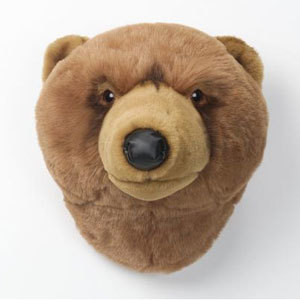 アニマルぬいぐるみへッド/ブラウンベアーさん