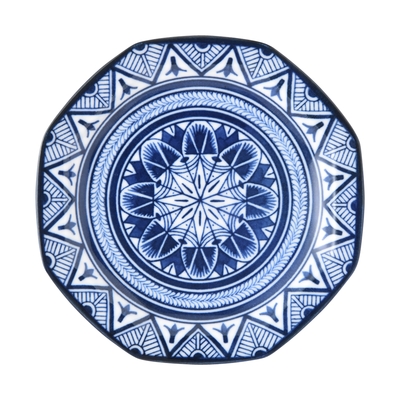 Franc franc八角小皿 リーフ