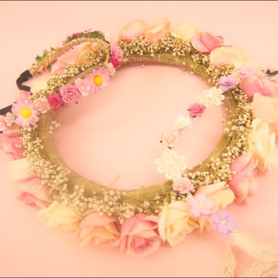 ChuanPisamai ハンドメイド花冠