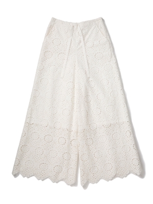 SCALLOP LACE PANTS
