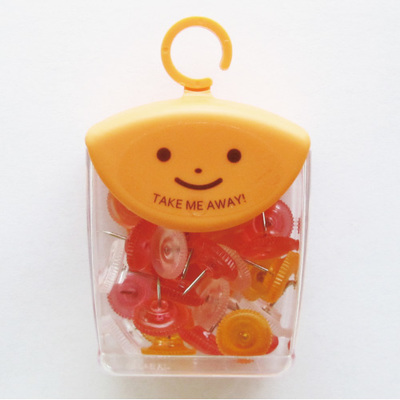 東急ハンズ　ミツヤ　カラー画鋲　フルーツ　TM−6−F