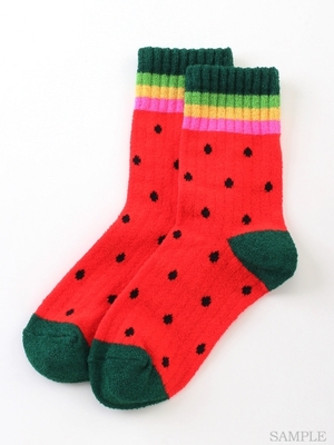 WATER MELON RIB SOCKS