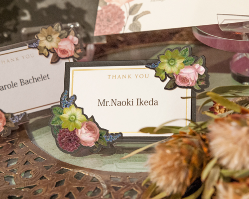 席札（ネームカード）