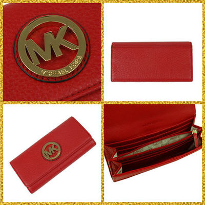 Michael Kors Fulton レザー長財布