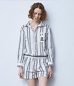 ＰＪ　ＲＯＯＭ／コットンシャツオールインワン