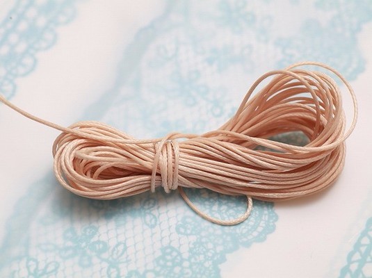 【ロー引き紐/径約1mm･約5m】