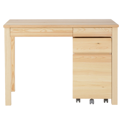 パイン材デスク・キャビネット付